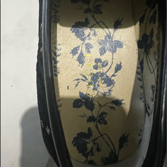 Gucci velvet loafers - Picture 4 of 7